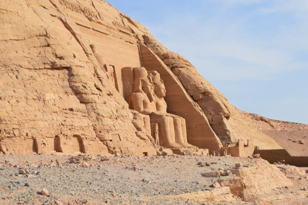 Tempel von Abu Simbel in Ägypten